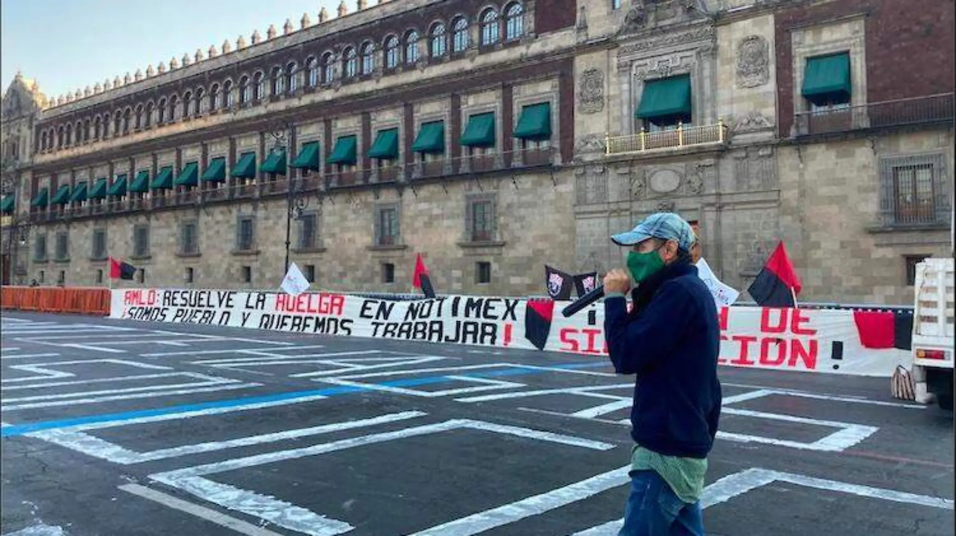 Gobierno federal está cerrado al diálogo, acusa sindicato de Notimex a dos años de huelga 1